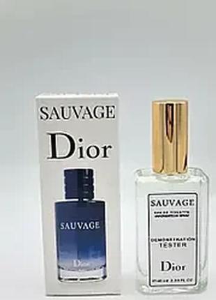 Christian dior sauvage  (кристіан діор саваг) 60 мл — чоловічі парфуми (парфумована вода) тестер
