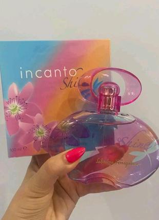 Женская парфюмированная вода  incanto shine (сальваторе феррагамо инканто шайн) 100 мл1 фото