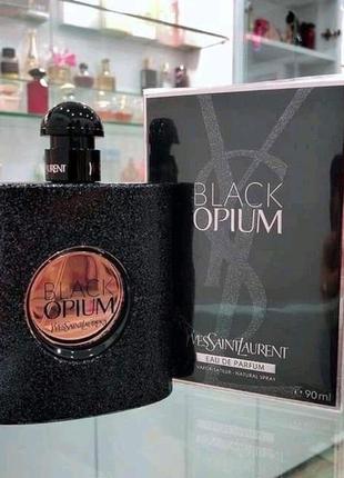 Женская парфюмированная вода yves saint laurent black opium (блэк опиум ив сен лоран) 90 мл (качество)2 фото