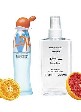 Moschino i love love (москіно ай лав лав лав) 110 мл - жіночі духи (парфюмована вода)