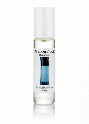 Giorgio armani armani code colonia 10 мл - чоловічі духи (масляні духи)