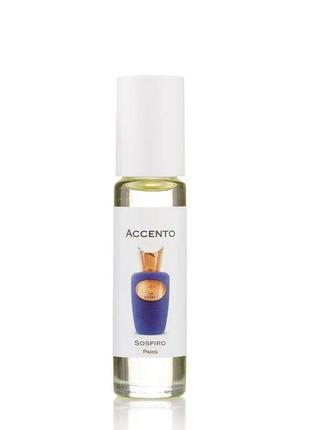 Sospiro accento (соспило асенто) 10 мл — унісекс-молодкі парфуми (олійні парфуми)