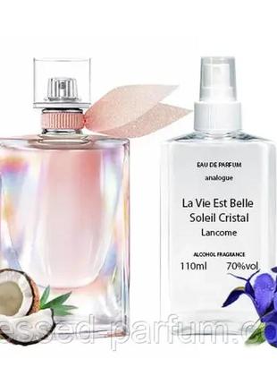 Lancome la vie est belle soleil cristal (ланком ла ви эст бель солейл кристал) 65 мл – женские духи (пробник)2 фото