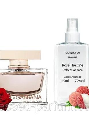 Rose the one for women (дольче габана роуз зе ван фор вумен) 110 мл - женские духи (парфюмированная вода)