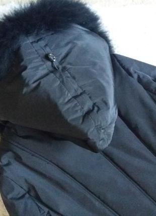 Длинное теплое непродуваемое пальто butterfly4 фото