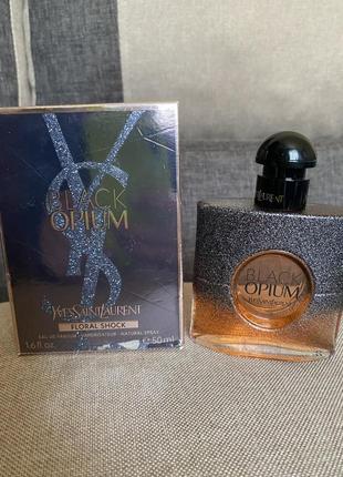 Y.s.laurent black opium floral shock парфюмированная вода 50 мл оригинал