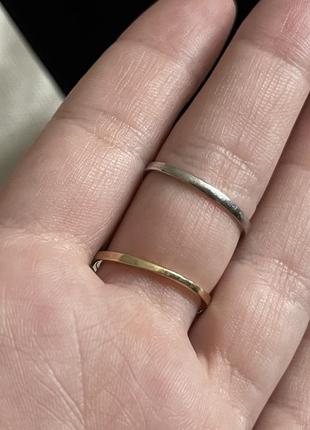 Винтажные золотые кольца 10к - 14к9 фото