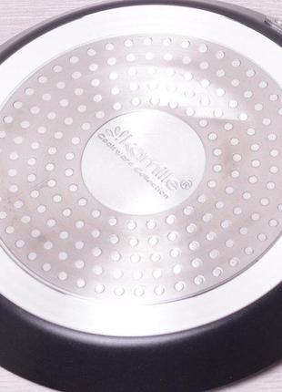 Блинная сковорода из литого алюминия с антипригарным покрытием 20 см kamille a0618mr4 фото