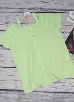 13-14 лет 158-164 см новая фирменная натуральная блузка блузка девочка с открытыми плечами lc waikiki7 фото