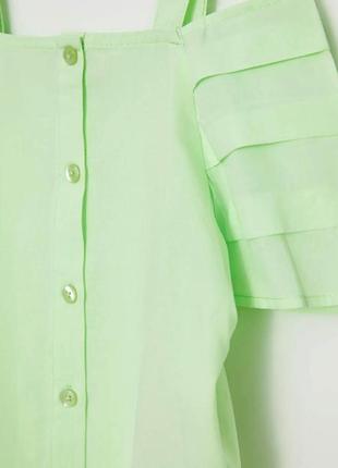 13-14 лет 158-164 см новая фирменная натуральная блузка блузка девочка с открытыми плечами lc waikiki3 фото