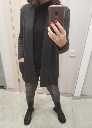 Полушерстяной трикотажный пиджак р-р м-л германия