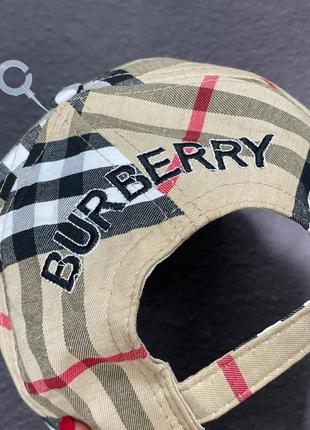 Кепка burberry на лето / мужские брендовые бейсболки барбери3 фото