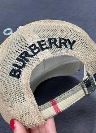 Кепка burberry / стильные молодежные бейсболки от барбери3 фото