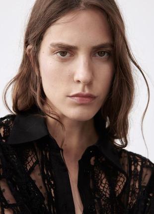 Шикарна сорочка прозора рубашка  з сумішеві льону,  скидка діє 2 дні❗️❗️❗️