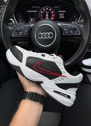 Мужские кроссовки nike air max monarch iv white black red