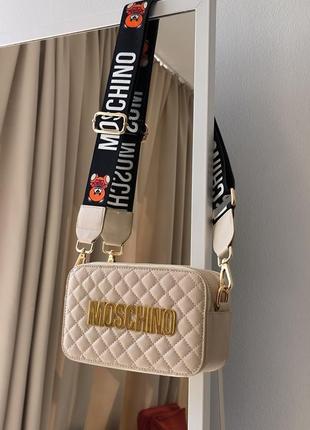 Moschino the snapshot beige2 фото