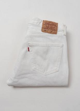 Levis 501 vintage 90s white denim jeans мужские джинсы