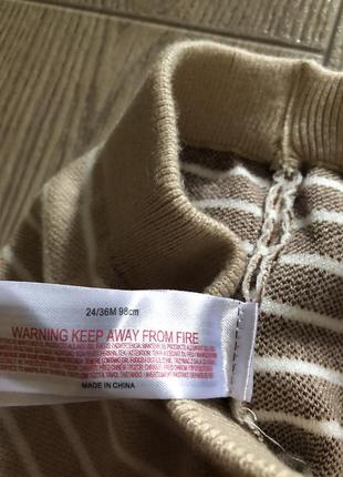 Новые брюки теплые лосины ретузы 98 см primark2 фото
