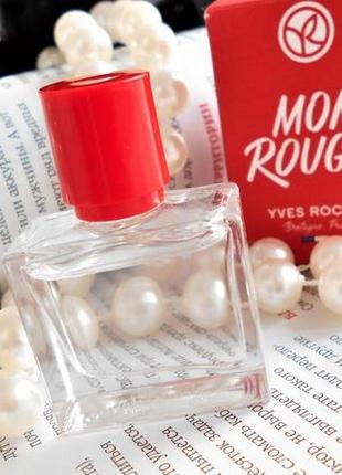 Парфюмерная вода mon rouge yves rocher  ив роше 5 мл5 фото