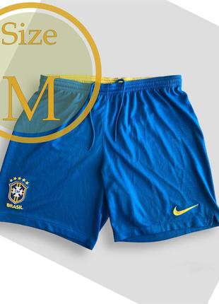 Шорти футбольні nike brasil cbf home, (р. m)