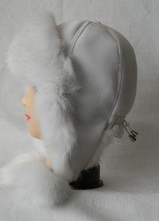 Жіноча зимова хутряна шапка (код 7451)4 фото