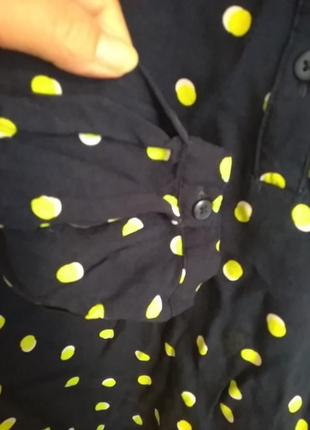 Блуза из вискозы большого размера4 фото