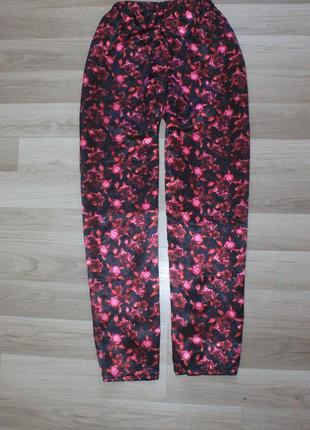 Шелковые брюки в пижамном стиле