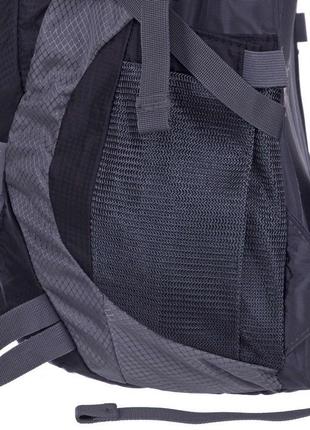 Рюкзак туристический (35л) для походов с чехлом deuter g25 черный3 фото