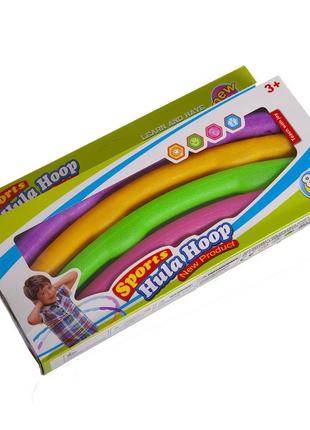 Hula hoop обруч складной хула хуп fi-154165 (8 секций)
