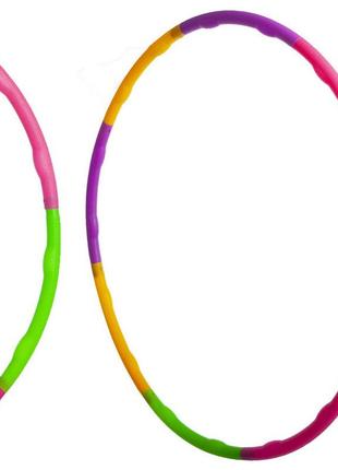 Hula hoop обруч складной хула хуп fi-154165 (8 секций)