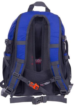 Рюкзак туристический (35л) для походов с чехлом deuter g25 синий8 фото