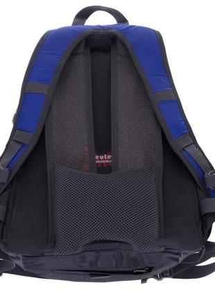 Рюкзак туристический (35л) для походов с чехлом deuter g25 синий4 фото