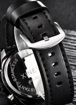 Наручные армейские мужские часы с подсветкой секундомером будильником3 фото