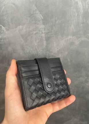 Чоловічий шкіряний гаманець bottega veneta