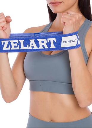 Лента сопротивления жесткость l hip loop fi-1969-l синий