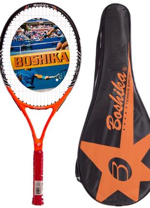 Ракетка для большого тенниса для взрослых в чехле boshika 610 power