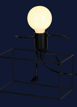 Настольная лампа в стиле лофт 720t26016-l20 bk