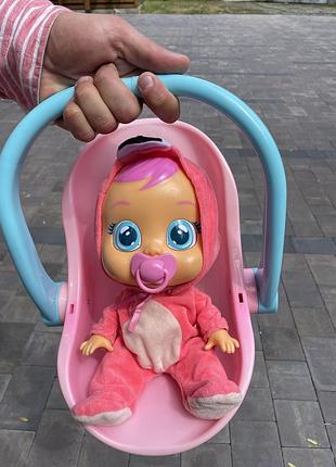 Пупс cry babies (фламинго)