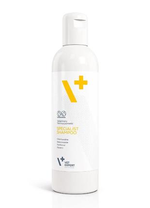 Vet expert specialist shampoo (вет експерт спеціаліст шампунь) з хлоргексидином, 250 мл