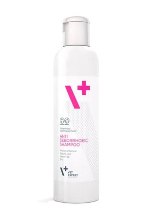 Vet expert antiseborrhoeic shampoo (вет експерт шампунь проти себореї) для котів і собак, 250 мл