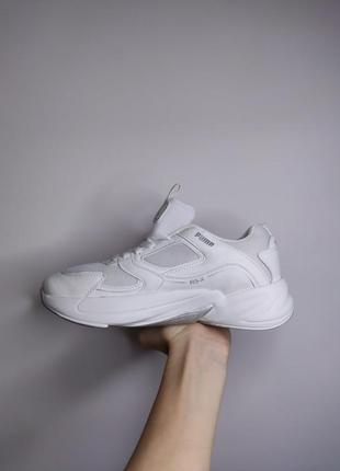 Кроссовки puma rs-x white2 фото