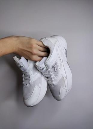 Кроссовки puma rs-x white4 фото