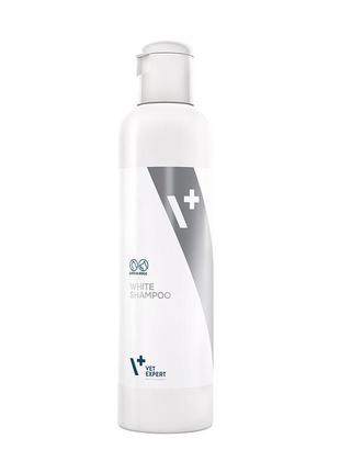 Vet expert white shampoo (вет експерт шампунь для світлої шерсті) для котів і собак, 250 мл