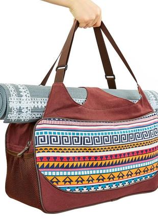 Сумка для фітнесу і йоги для килимка yoga bag kindfolk fi-8366-1