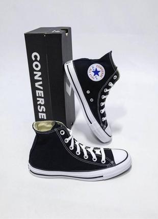 Унисекс кеды converse all star. конверсы высокие3 фото