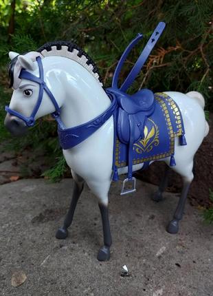 Конячка для ляльки барбі єдиноріжка — холодне серце коня дисней1 фото