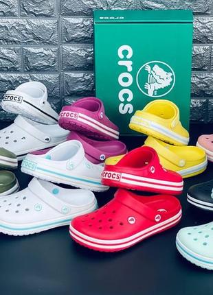 Crocs шлепанцы сабо женские мужские подростковые размеры 36-463 фото