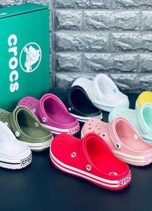 Crocs шлепанцы сабо женские мужские подростковые размеры 36-462 фото