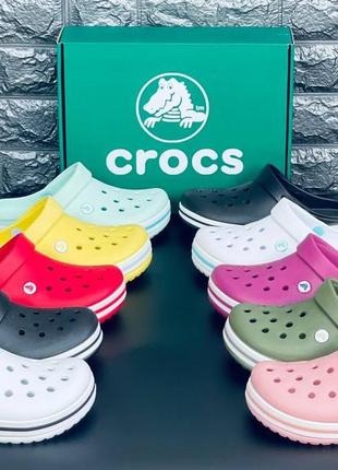 Crocs шлепанцы сабо женские мужские подростковые размеры 36-466 фото