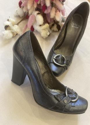 Кожаные туфли в стиле zara hoter clarks4 фото